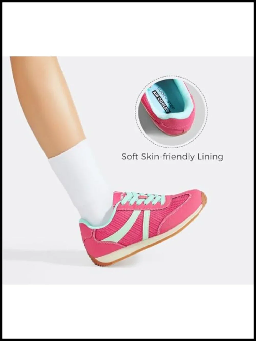 Retro Fashion Sneakers Non Slip Comfortable Casual Running Shoes Breathable